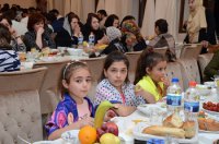 Gəncədə Heydər Əliyev Fondunun təşəbbüsü ilə iftar verilib