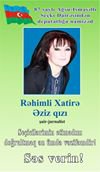 SİZƏ LAYİQ OLANA DƏSTƏK OLUN