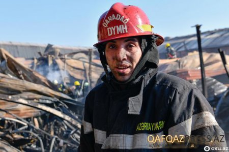   “Sədərək” ticarət mərkəzində yanğından geri qalanlar - FOTOREPORTAJ