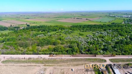   Ucar-Zərdab-Ağcabədi avtomobil yolunun tikintisi yekunlaşır - FOTO