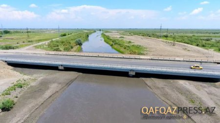 Ucar-Zərdab-Ağcabədi avtomobil yolunun tikintisi yekunlaşır - FOTO