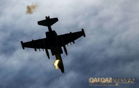 Düşmənin daha bir “Su-25” döyüş təyyarəsi məhv edildi - RƏSMİ