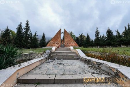 İşğaldan azad olunan Hadrut qəsəbəsi - FOTOREPORTAJ