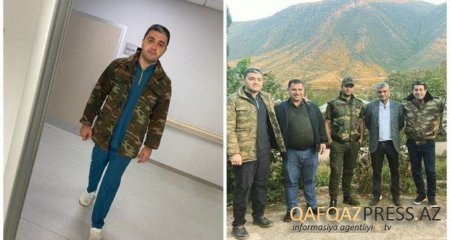 Cəbhəyə könüllü gedən neyrocərrah: “Qazimiz amputasiyadan sonra da döyüşə can atırdı...” - MÜSAHİBƏ