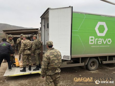 Heydər Əliyev Fondu və “Bravo” şəbəkəsinin aksiyası: Bir əsgər belə diqqətdənkənar qalmayacaq - FOTO/VİDEO